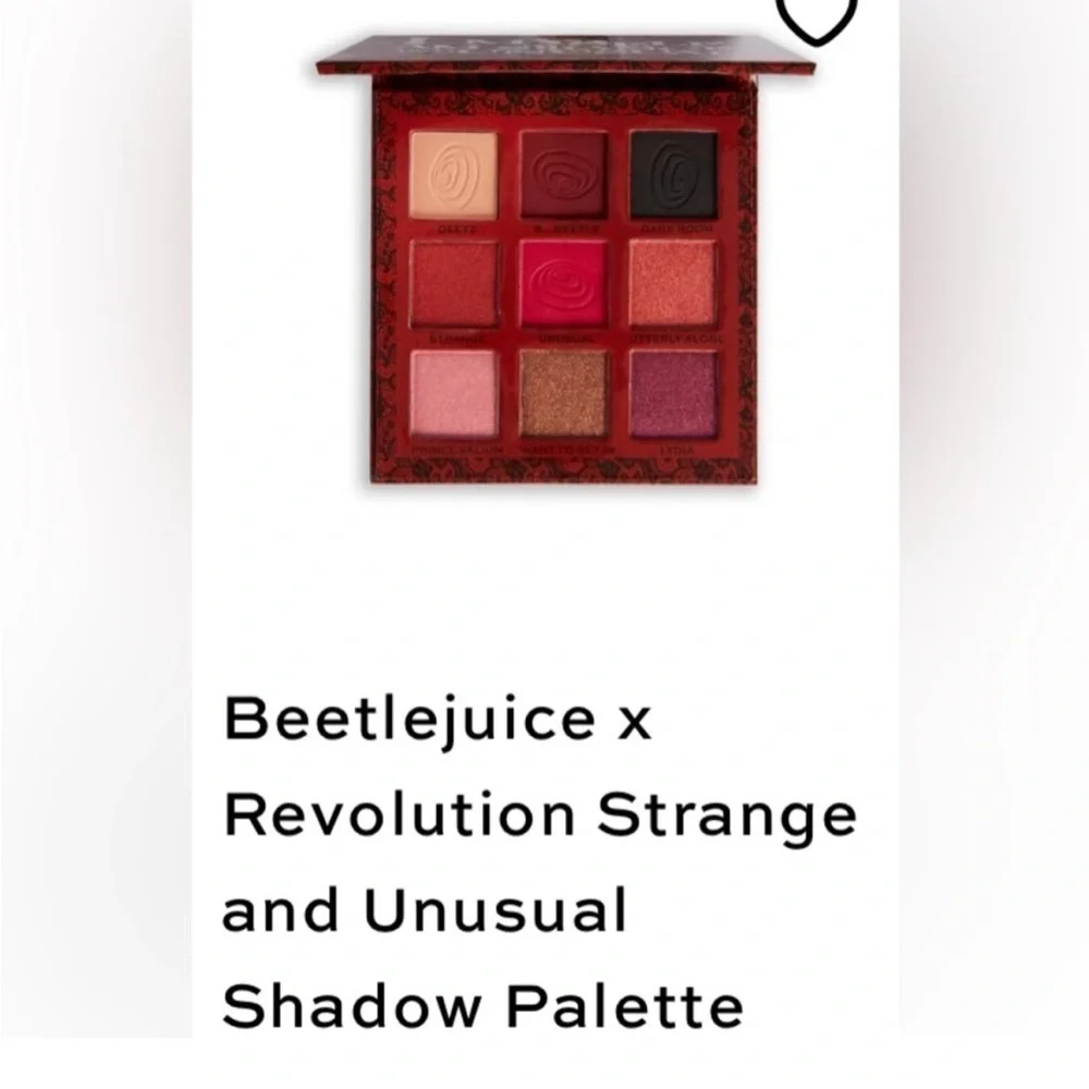 Limited Edition: Beetlejuice x Revolution Strange and Unusual Eyeshadow Palette